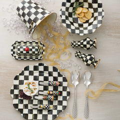 Courtly Check Large Salt & Pepper Shakers