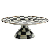 Courtly Check Pedestal Platter - Large